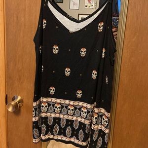 Torrid Skull Swing Cami Size 2